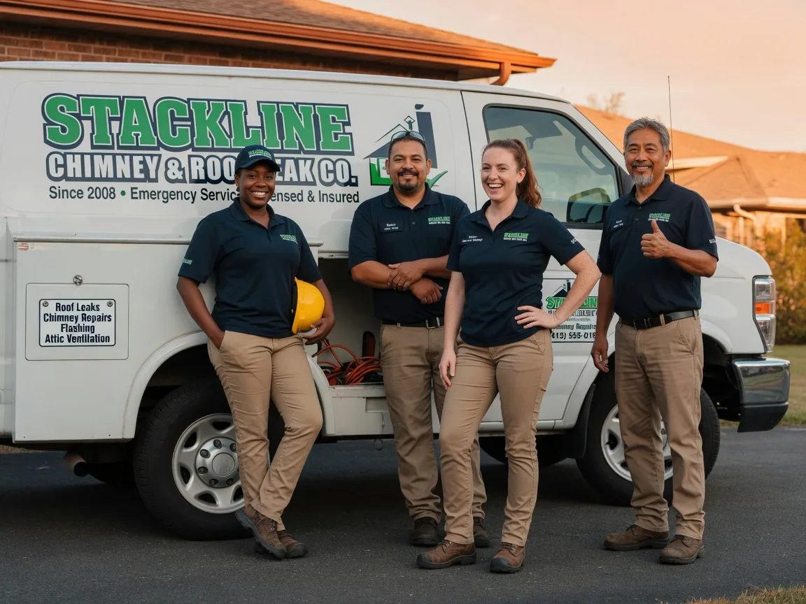 Chimney flashing repair company in Penwell, TX